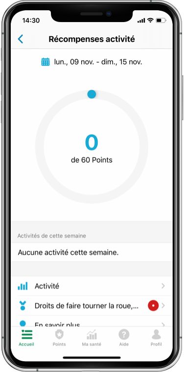 Application Manuvie Vitalité Assurance collective