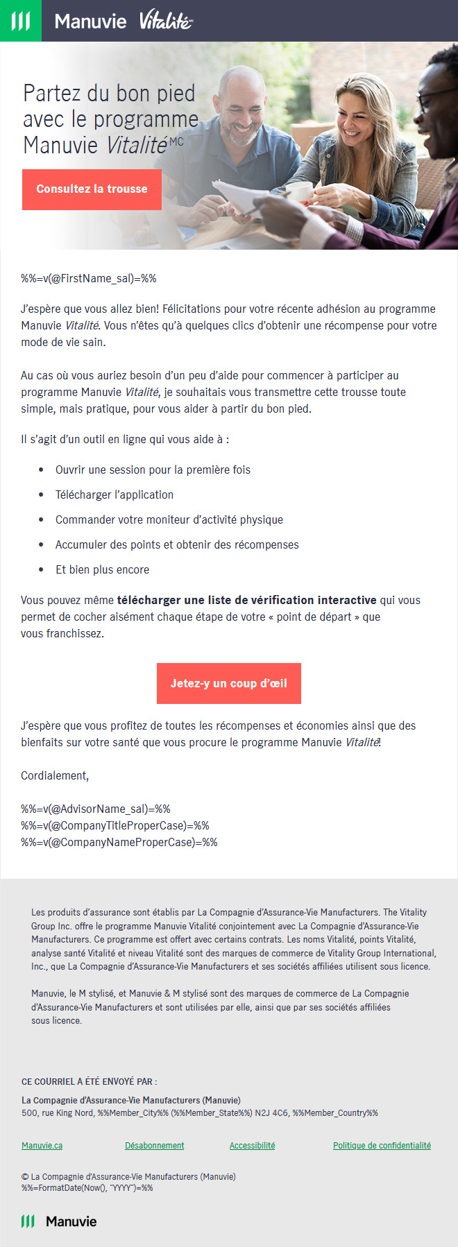 Exemple de courriel de soutien vos clients pour les informer de toutes les options qui s’offrent à eux.